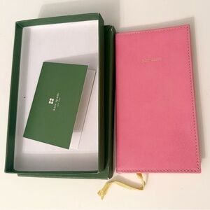 NEW vintage Kate Spade blank page notebook pink
